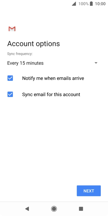 Press the drop down list below 