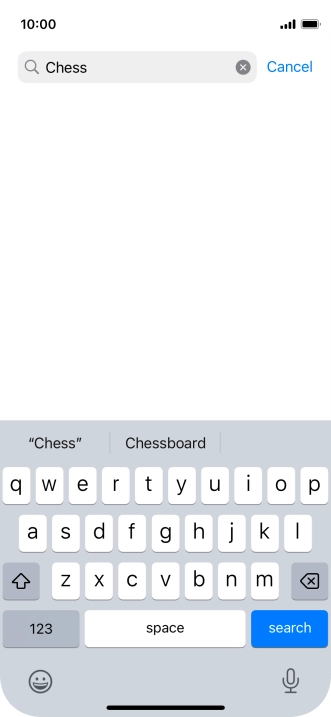 Press search.