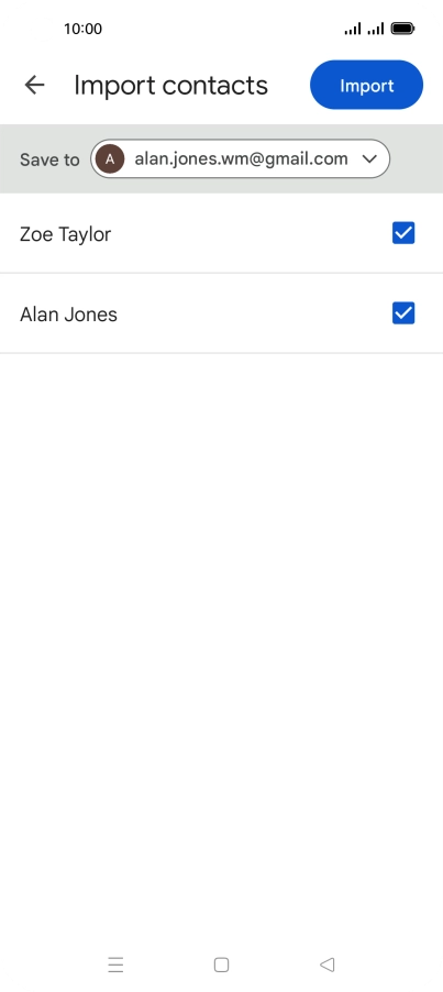 Press the drop down list next to 