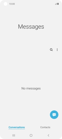 Press the new message icon.