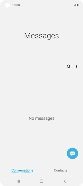 Press the new message icon.