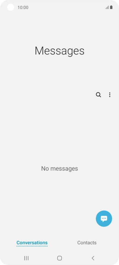 Press the new message icon.