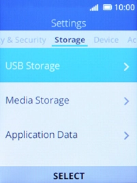 Select USB Storage.