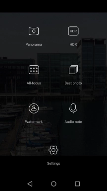Press Settings.