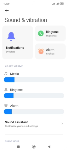 Press Ringtone.