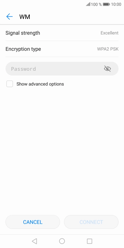 Press Password.