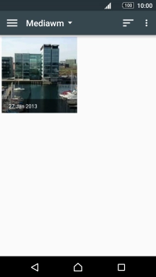 Press the required video clip.