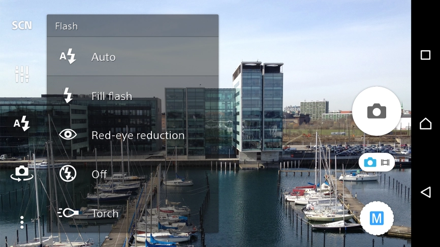 Press the required setting.