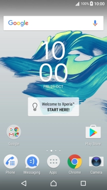 When the battery charging icon is displayed, the battery is charging.