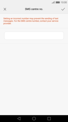 Key in +35387699989 and press the confirm icon.