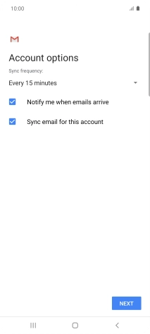 Press the drop down list below 