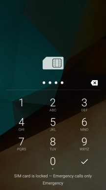 If you're asked to key in your PIN, do so and press the confirm icon.