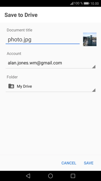 Press the drop down list below 