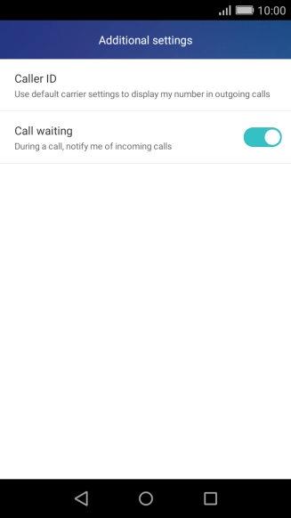 Press Caller ID.
