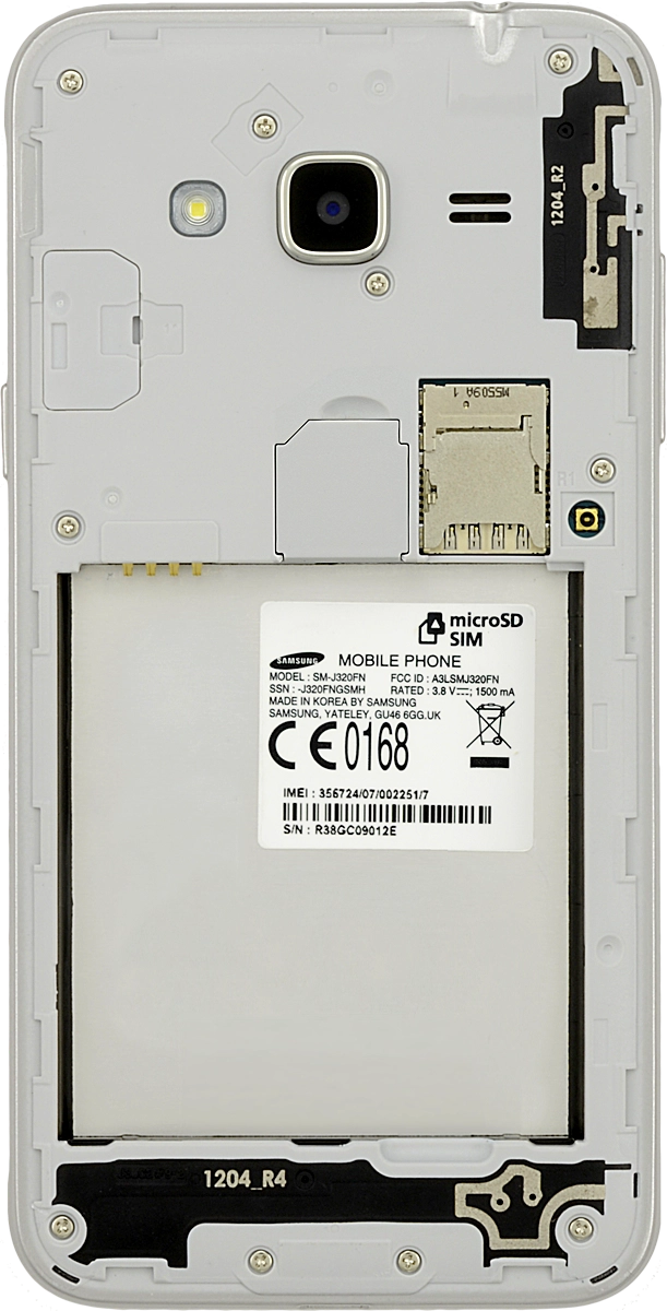 Place your SIM as illustrated next to the SIM holder.