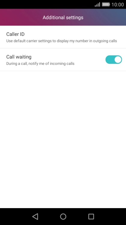 Press Caller ID.