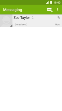 Press the new message icon.