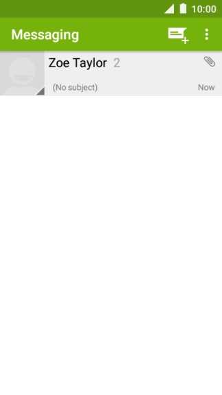 Press the new message icon.