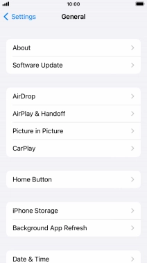 Press Background App Refresh.