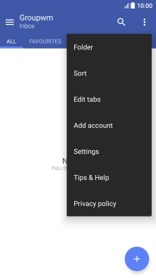 Press Settings.