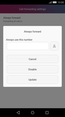 Press Disable.