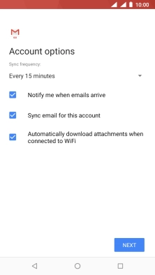 Press the drop down list below 