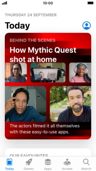 Press Search.