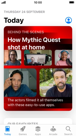 Press Search.