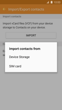 Press SIM card.