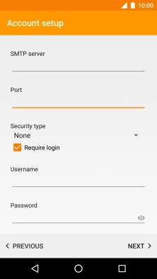 Press the drop down list below 