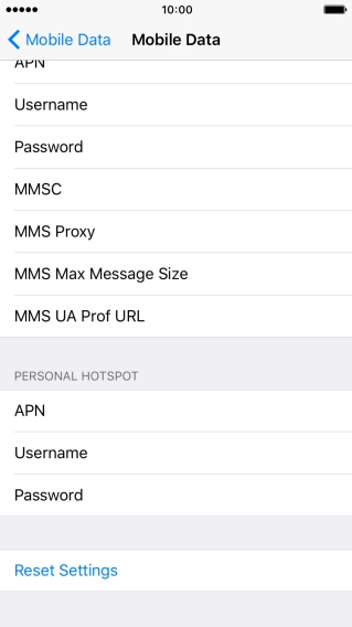 Press MMSC and key in http://www.vodafone.ie/mms.