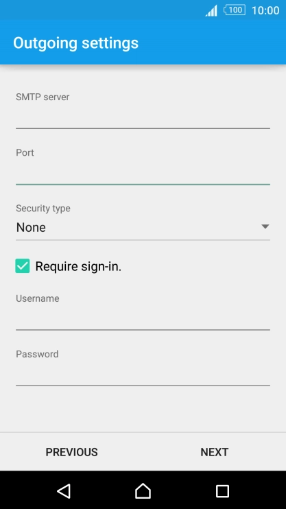 Press the drop down list below 