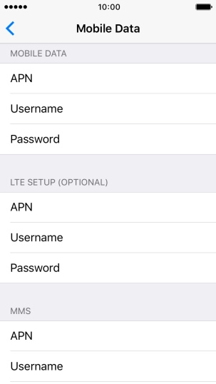 Press APN and key in mms.vodafone.net.
