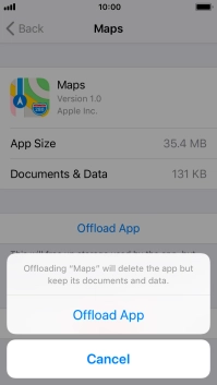 Press Offload App.