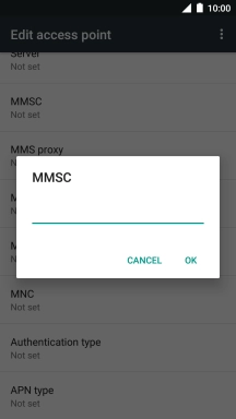 Key in http://www.vodafone.ie/mms and press OK.