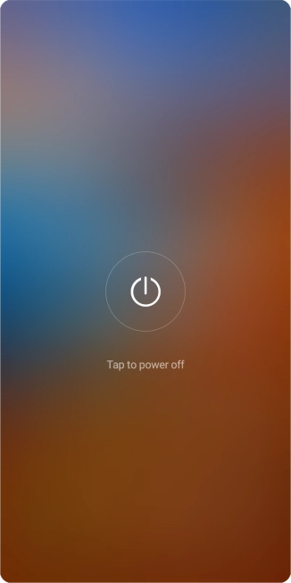 Press Tap to power off.