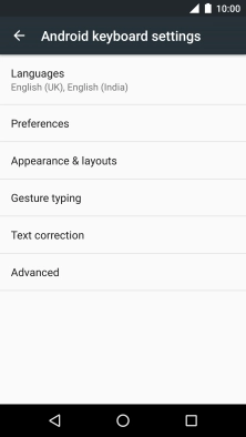 Press Text correction.