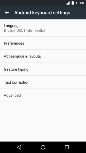 Press Text correction.