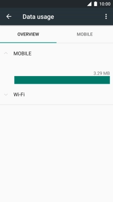 Press MOBILE.