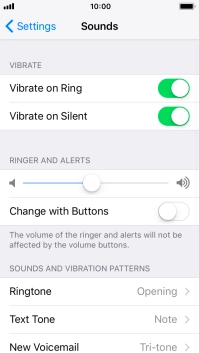 Press Ringtone.
