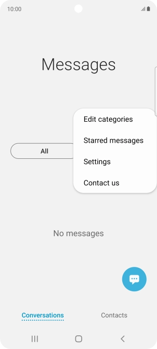 Press Settings.