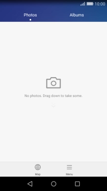 Press Albums and go to the required folder.