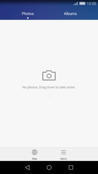 Press Albums and go to the required folder.