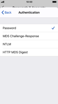 Press Password.