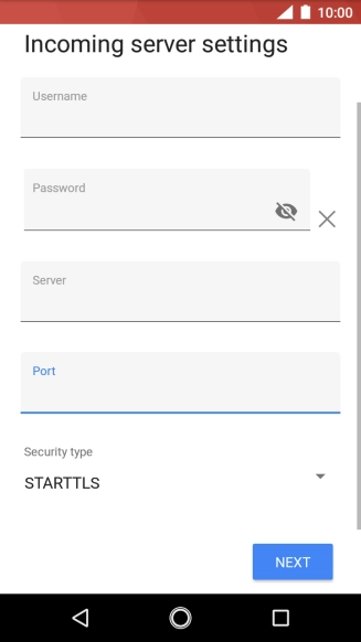 Press the drop down list below 