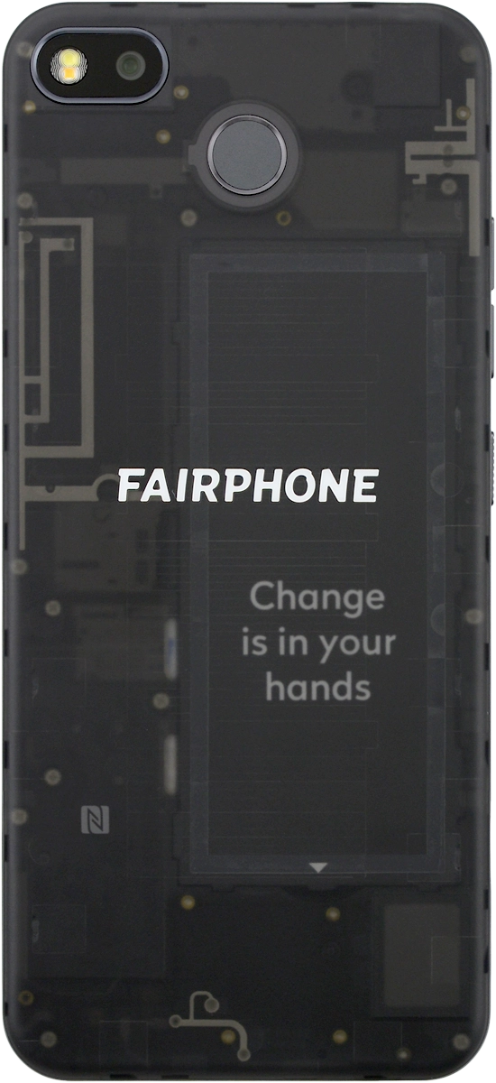 Turn the back of your phone towards you. Take hold of the back cover and remove it.