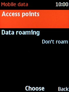Select Access points.
