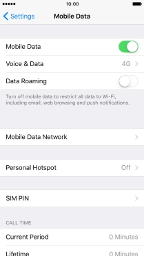 Press Mobile Data Network.