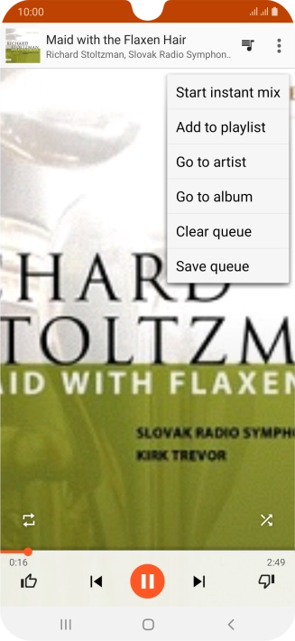 Press Add to playlist.