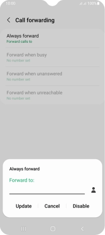 Press Disable.